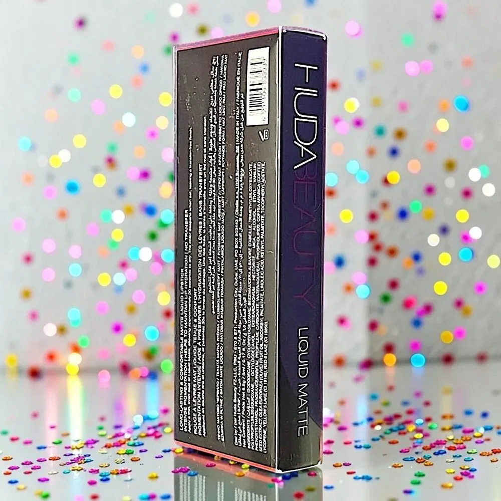 Huda Beauty Liquid Matte Lipstick in Alluring New In Box Limited Edition